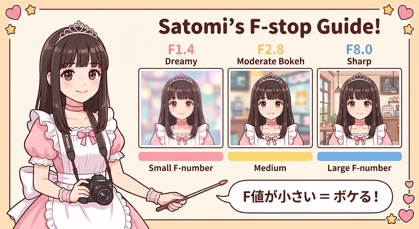 さとみの解説イラスト