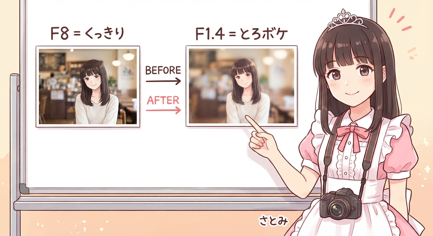 さとみの解説イラスト